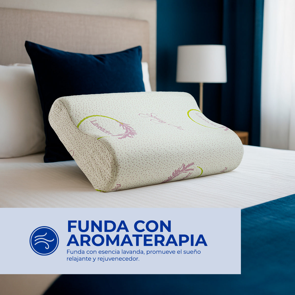 Almohada Ergo Shape Lavanda