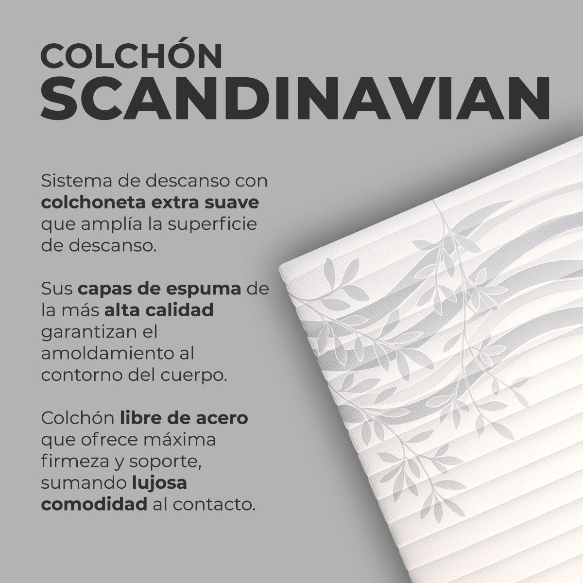 Colchón Scandinavian + Box