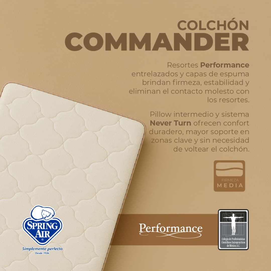 Colchón Commander