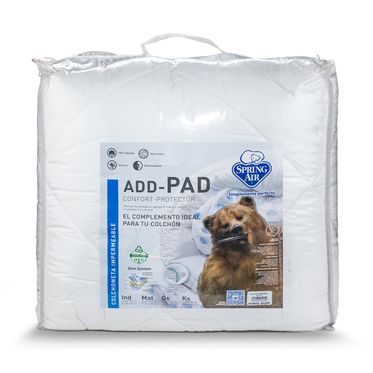 Colchoneta-protector Impermeable Add Pad