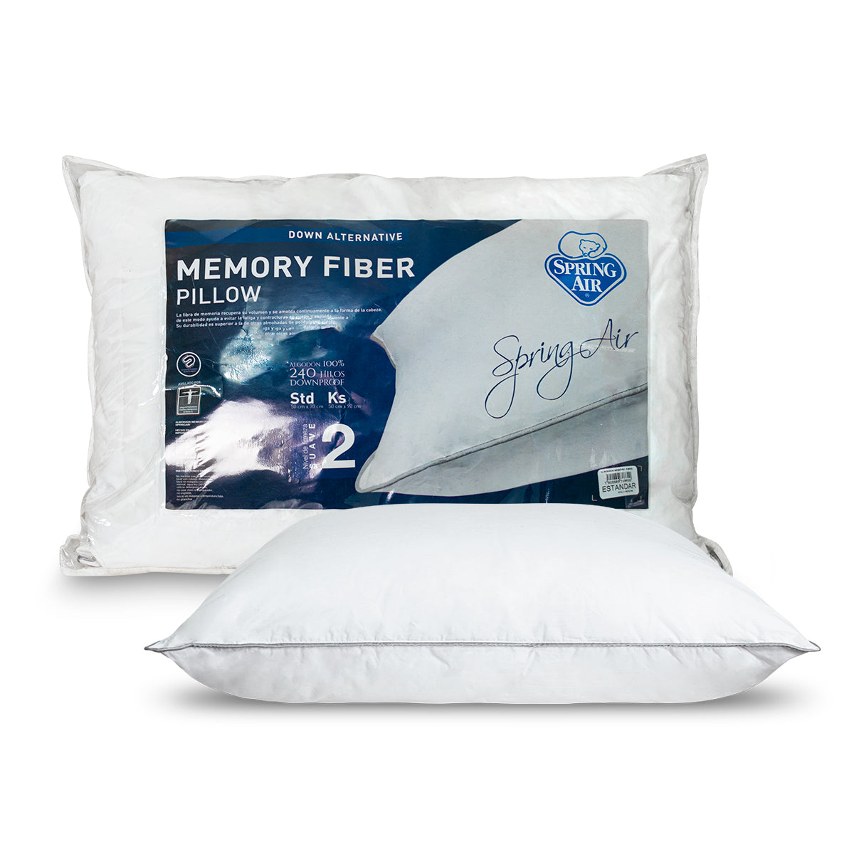 Almohada Memory Fiber