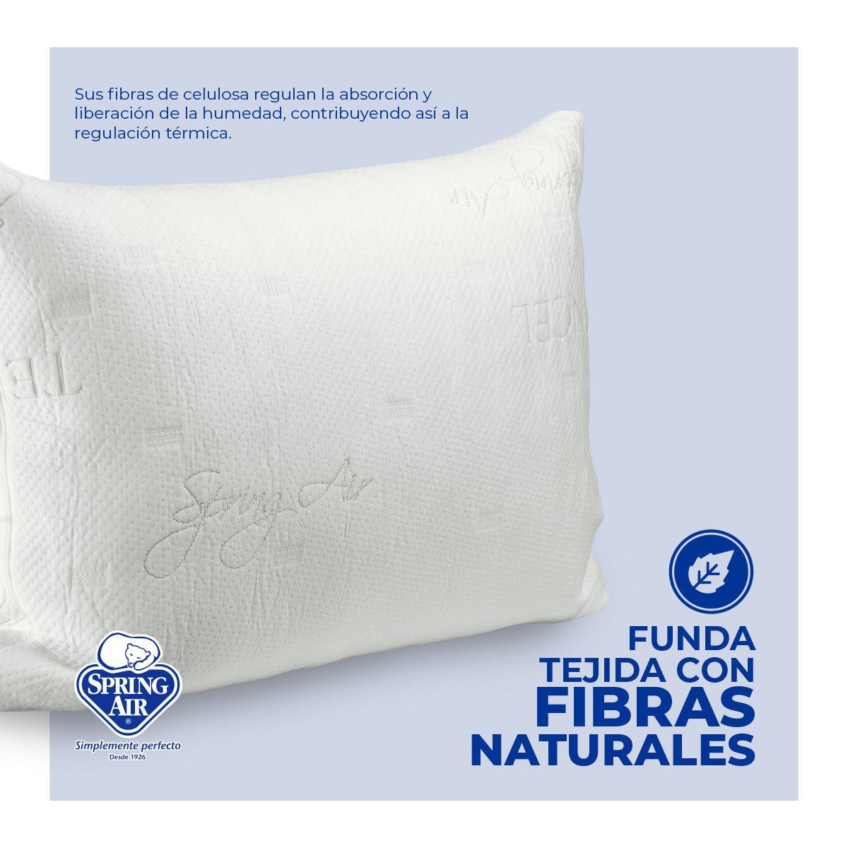 Almohada Tencel Memory Triturado