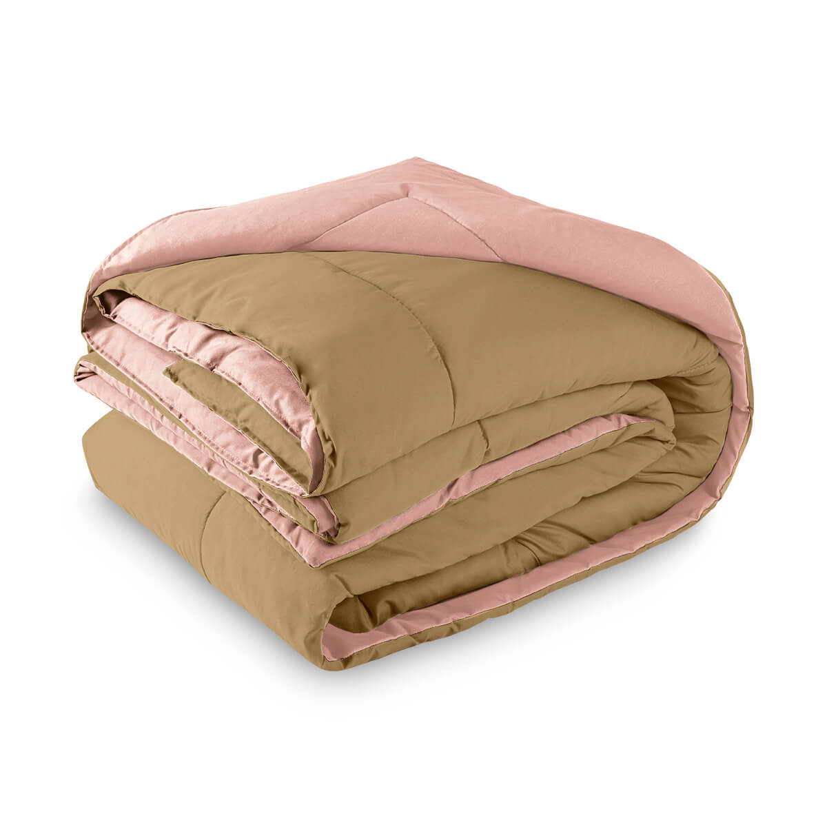 Edredón Spring Air Doble Vista Salmon / Khaki