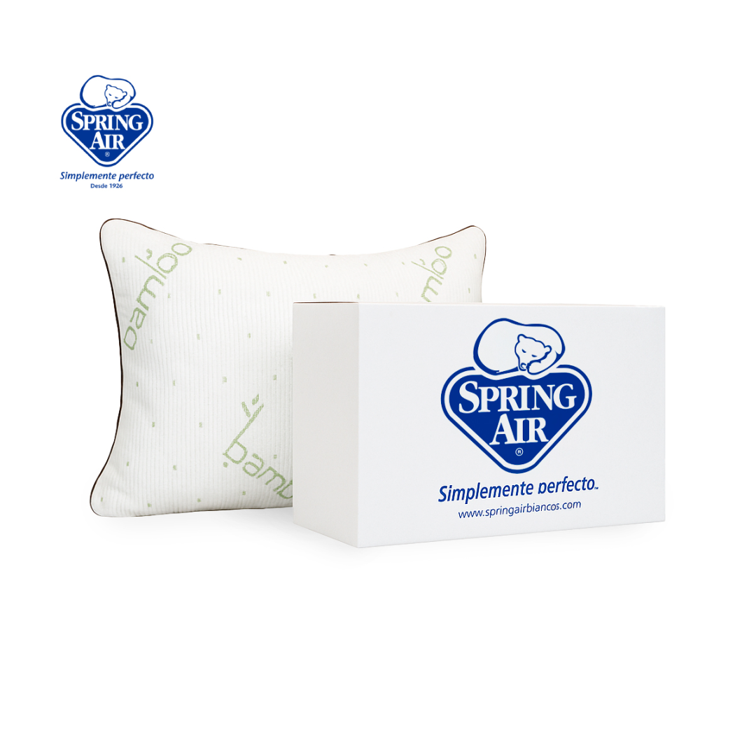 Almohada Ajustable Spring Air Memory Foam Coozy Bamboo