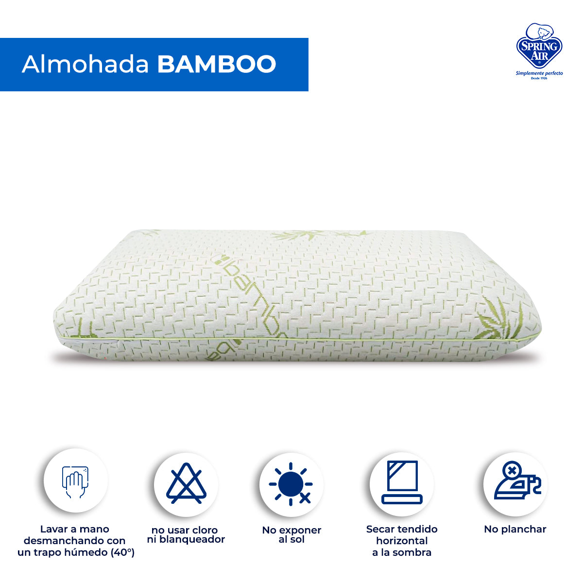 ALMOHADA MEMORY FOAM BAMBOO INFINITE MILENIUM " INDIVIDUAL"