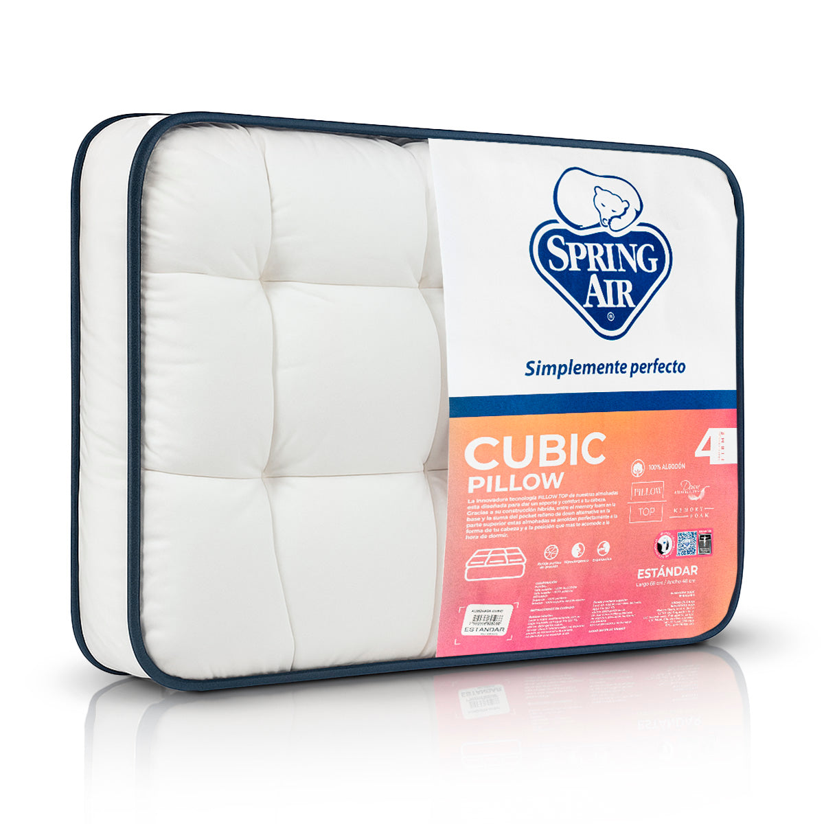 Almohada Cubic