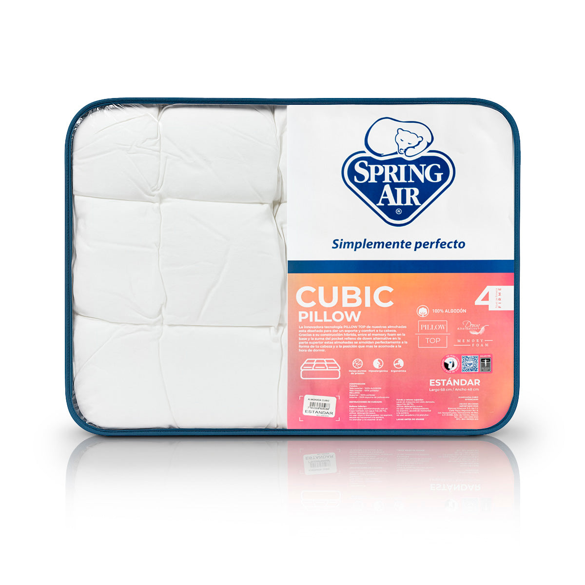 Almohada Cubic