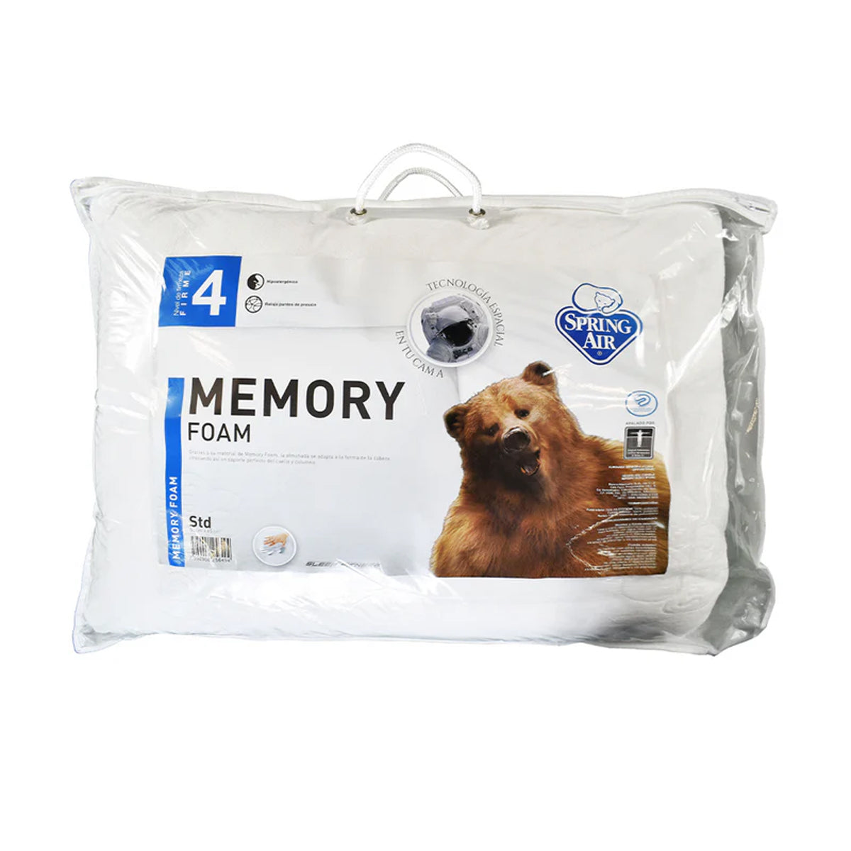 Cozy Paquete De Almohadas Spring Air Bamboo Almohada Spring Air