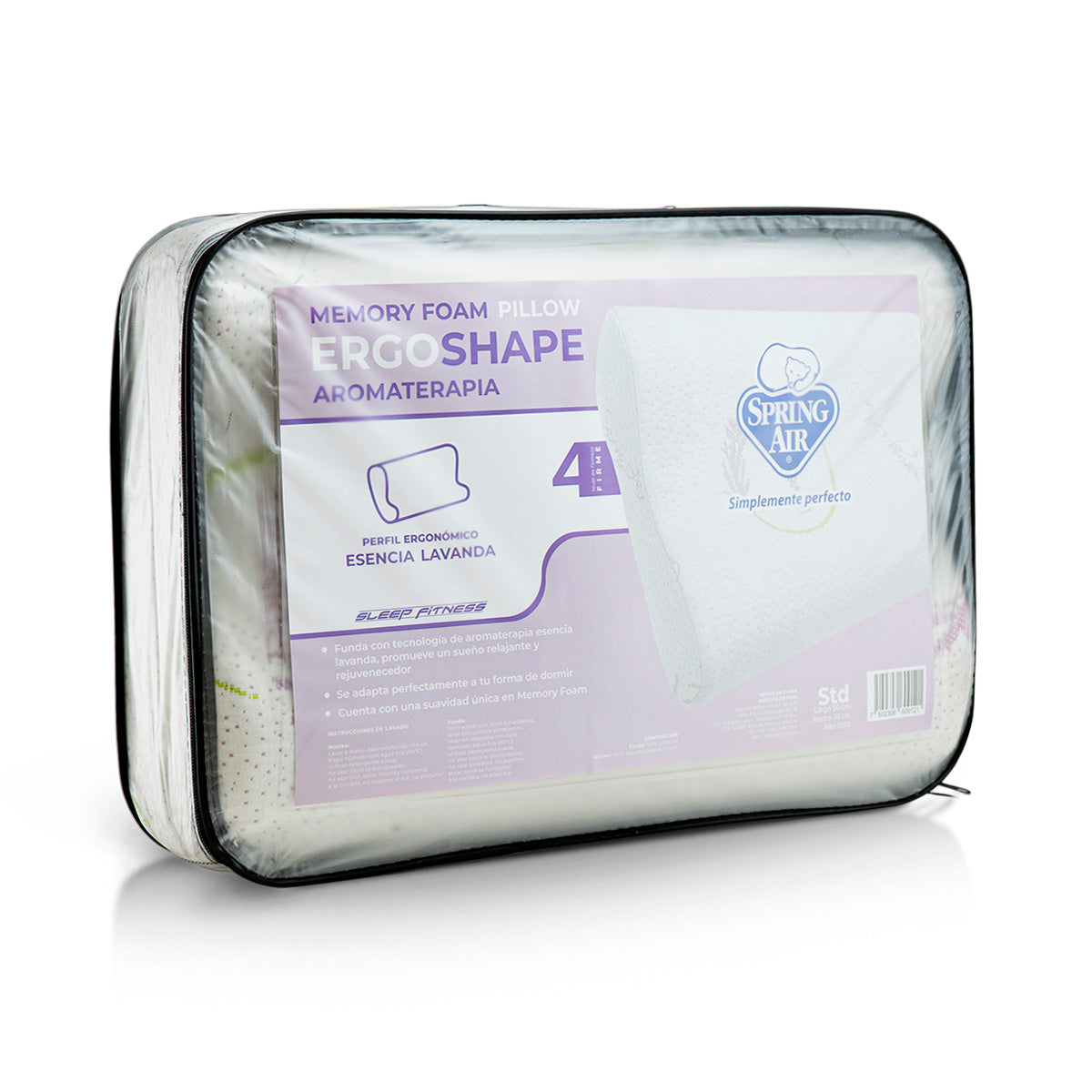 Almohada Ergo Shape Lavanda