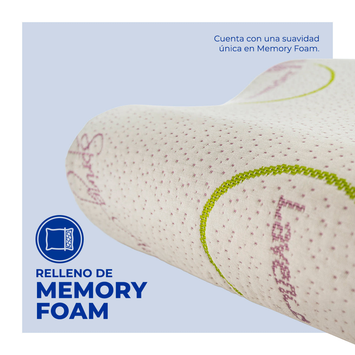 Almohada Ergo Shape Lavanda