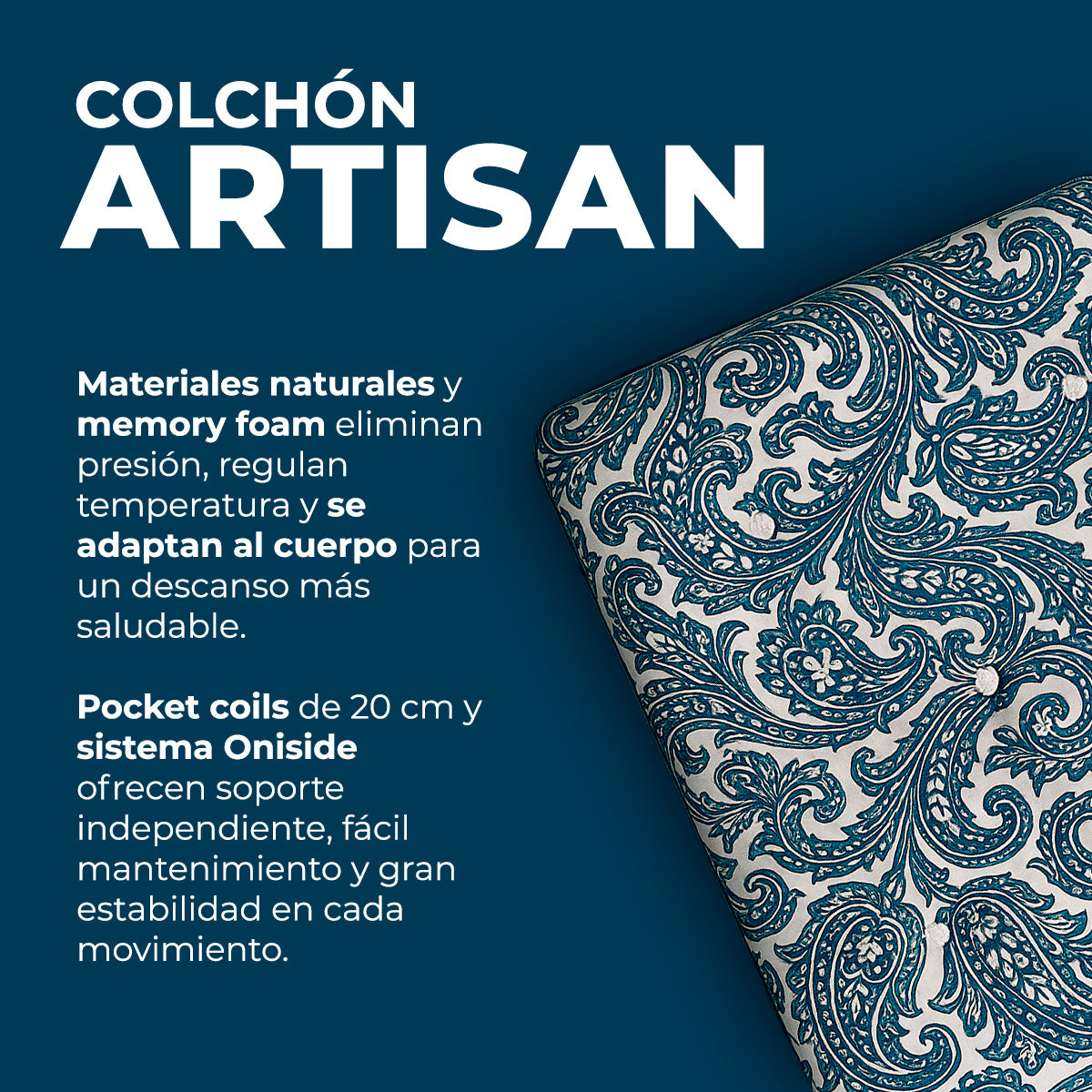 Colchón Magnus Artisan