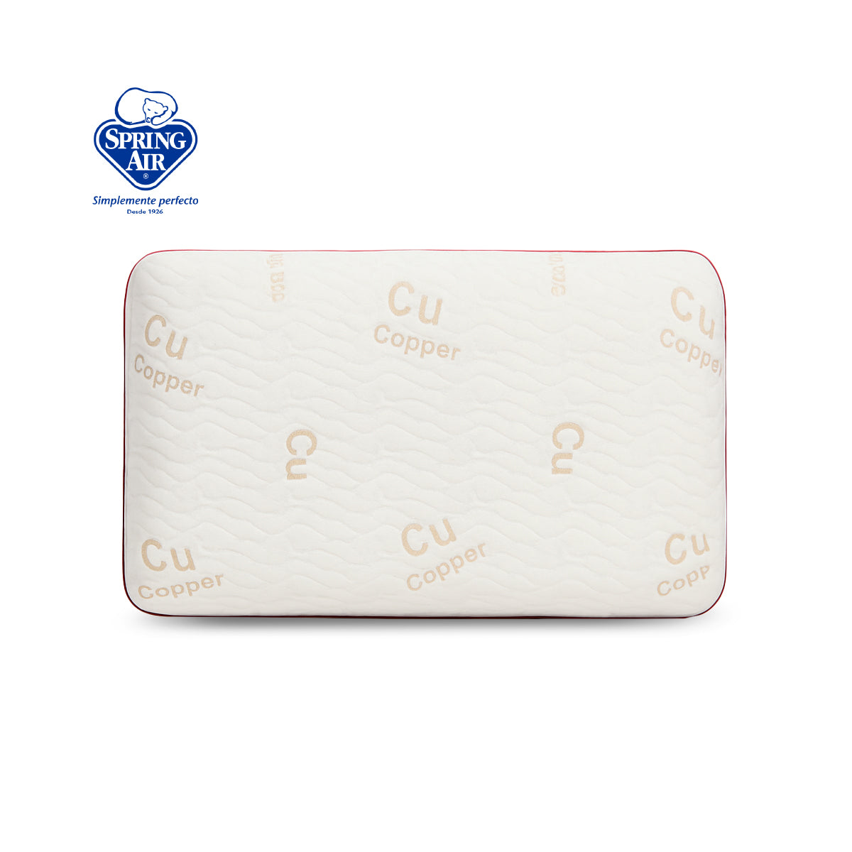 Almohada Bio Copper Spring Air Memory Foam Firmeza Media
