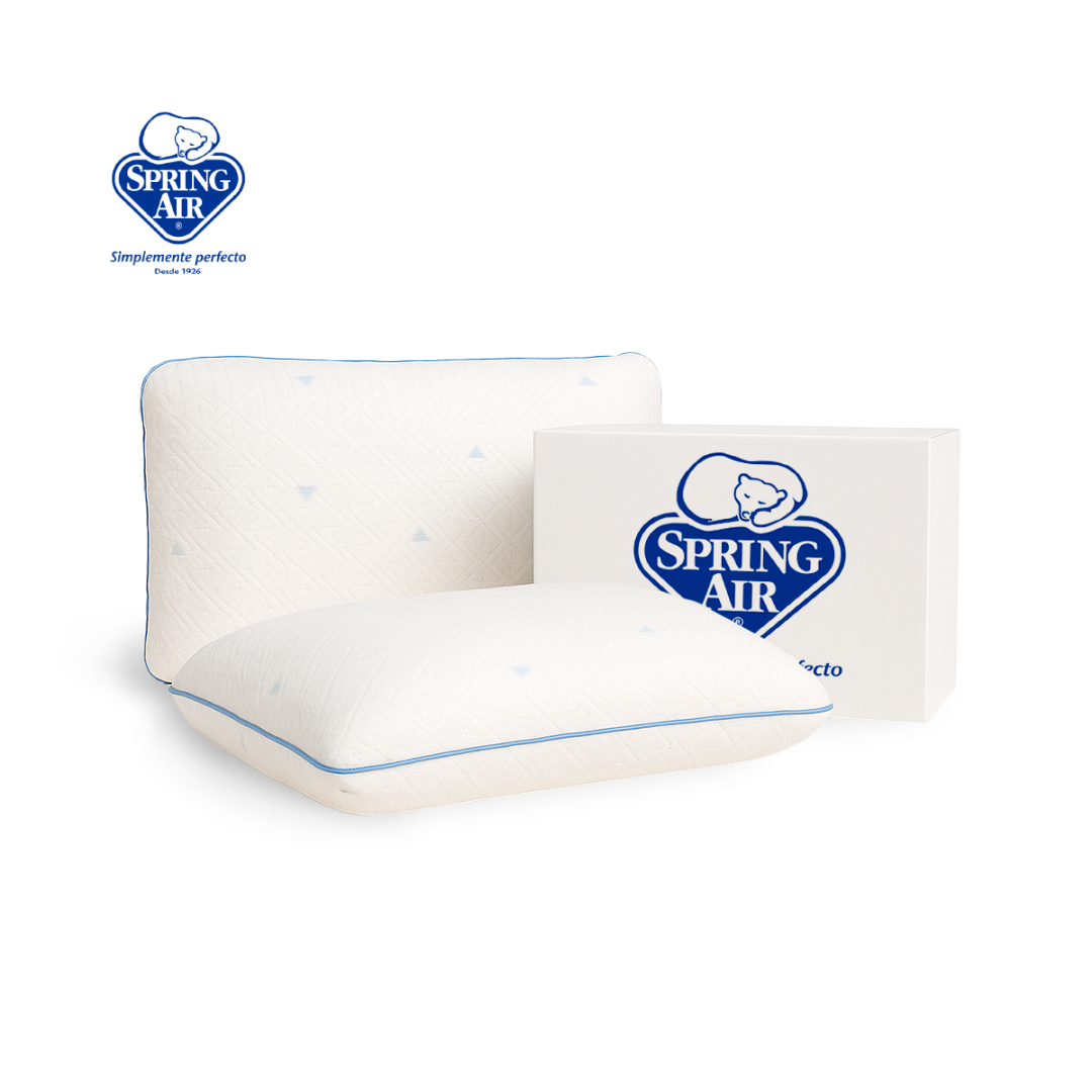 Pack 2 Almohadas Spring Air Cool Sleep Memory Foam