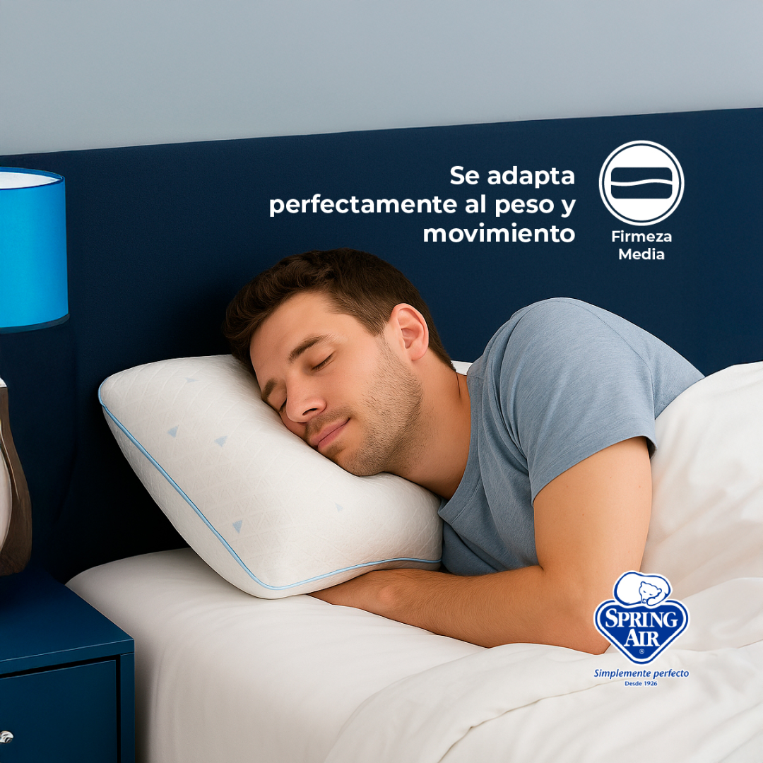 Almohada Cool Sleep Spring Air Memory Foam