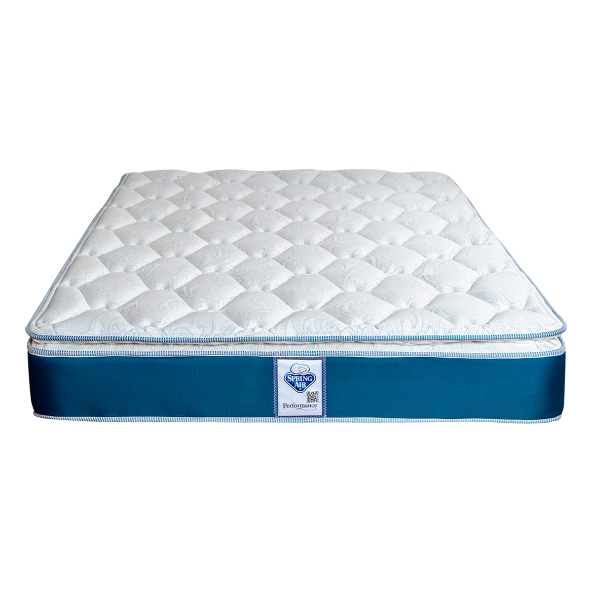 Colchón Spring Air Cota Individual + 2 Pack Optimal Restful Peach Feel + Osito almohada
