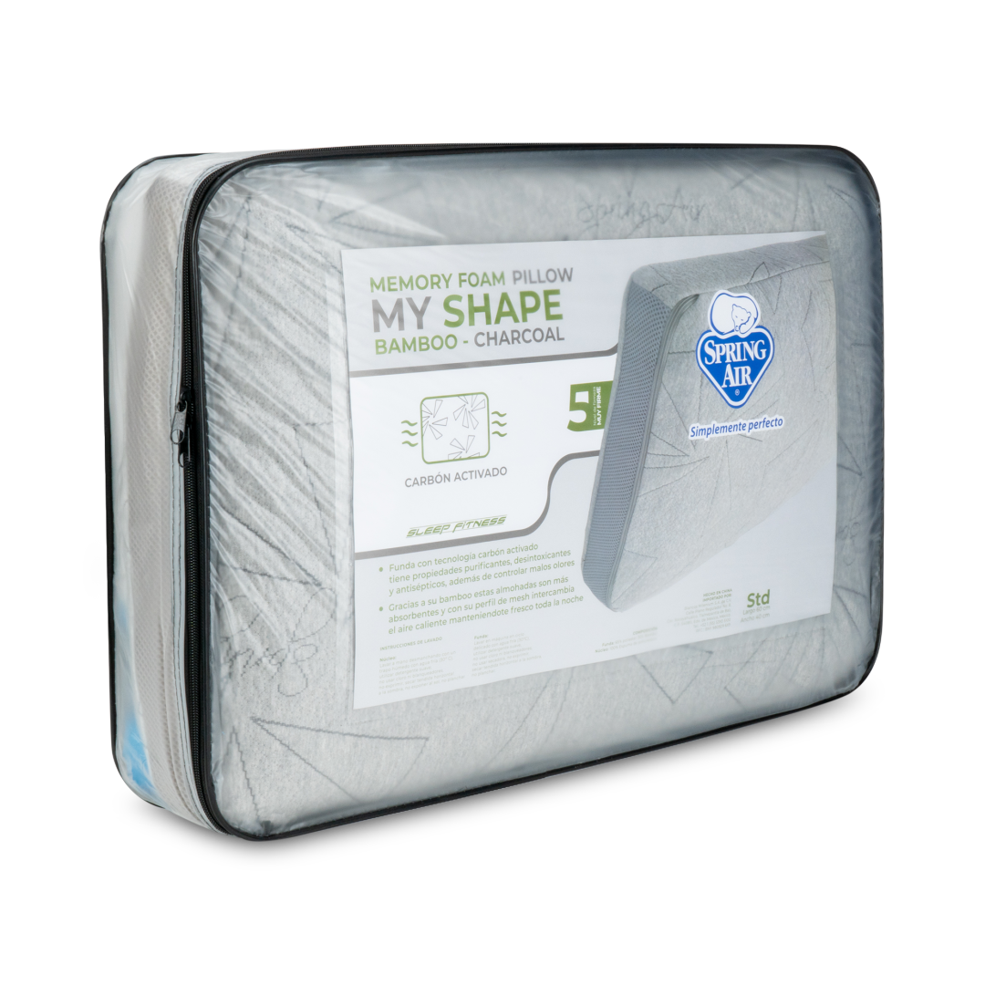 Almohada My Shape 5 Bamboo Charcoal