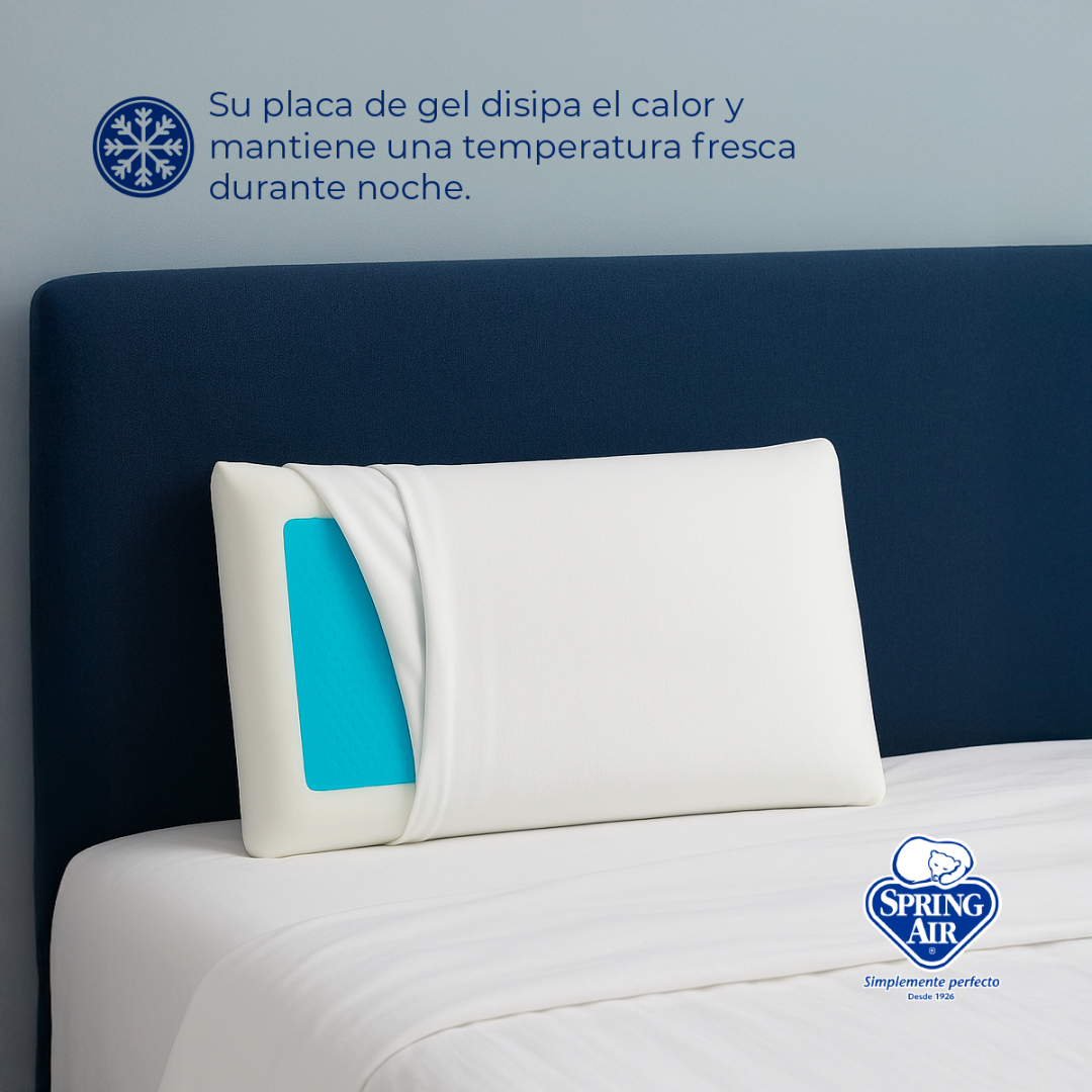 Almohada Ice-Cloud Spring Air Memory Foam