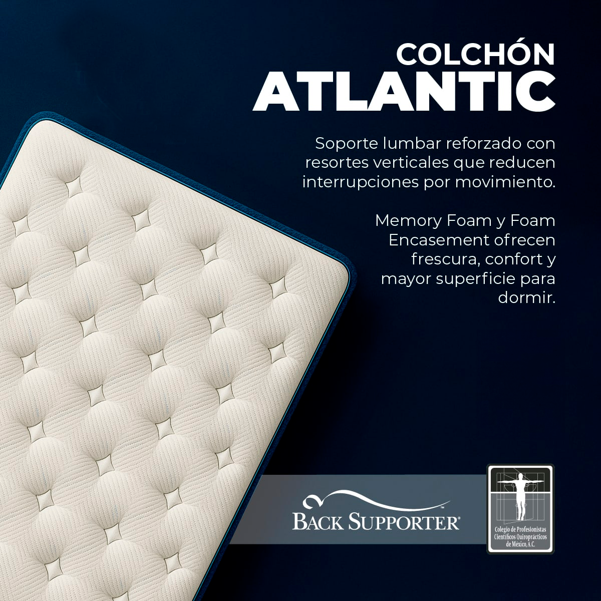 Colchón Atlantic + Box