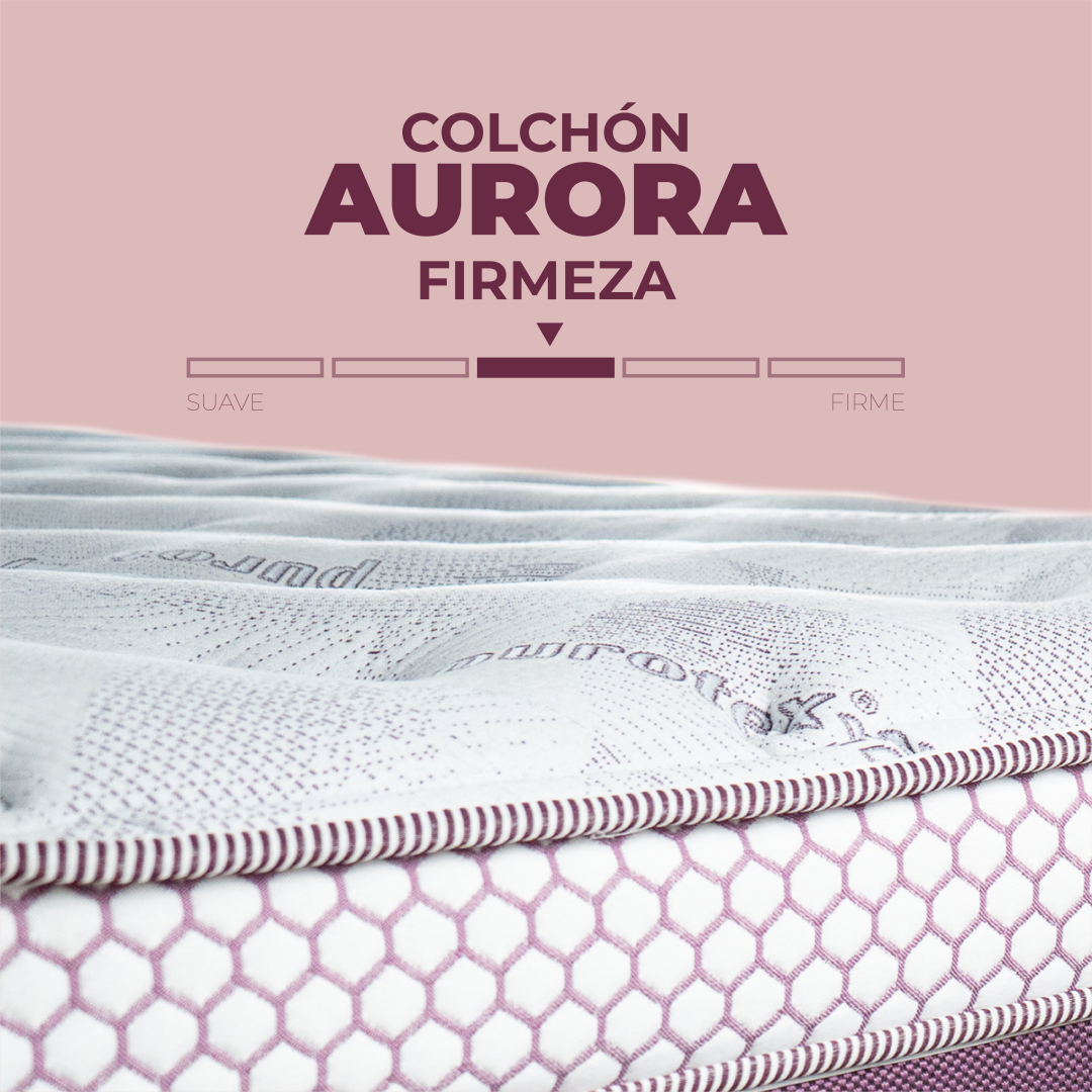 Paquete Juego New Aurora + Protector Essence + 2 Pack Almohada Night Fresh