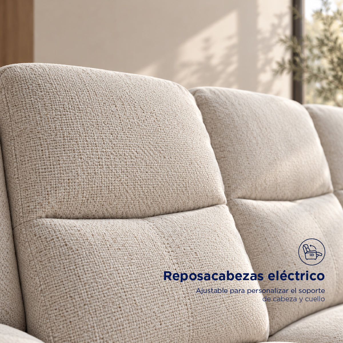 Sofá Reclinable Eléctrico Milo Spring Air Arena