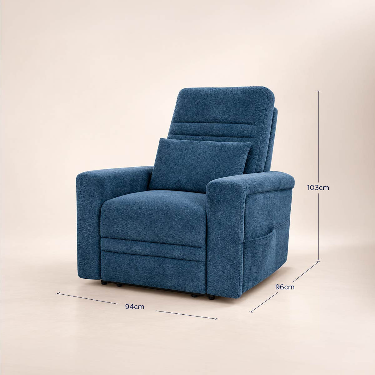 Reclinable Eléctrico Siena Con Masaje Spring Air