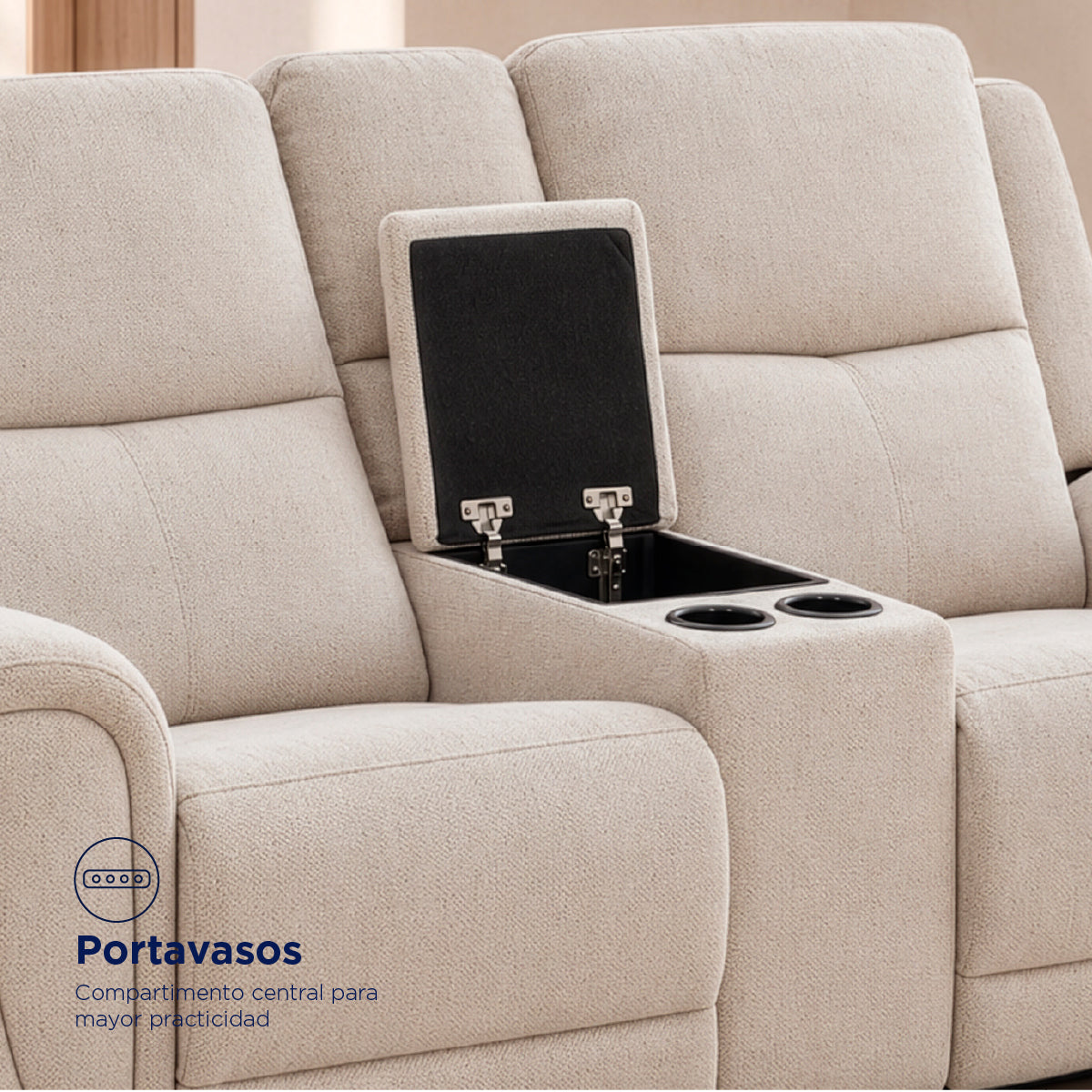 Sofá Reclinable Eléctrico Milo Spring Air Arena