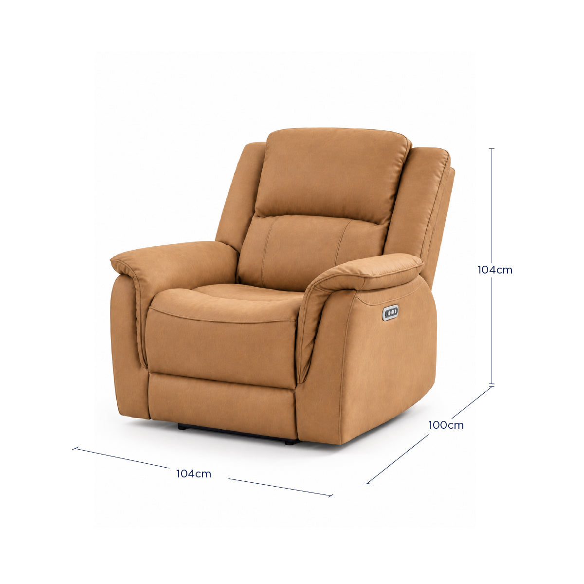 Sillón Reclinable Eléctrico Sedona Spring Air Café