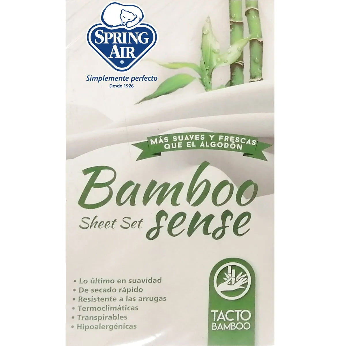 Juego de Sábanas Bamboo Sense Kakhi - Individual