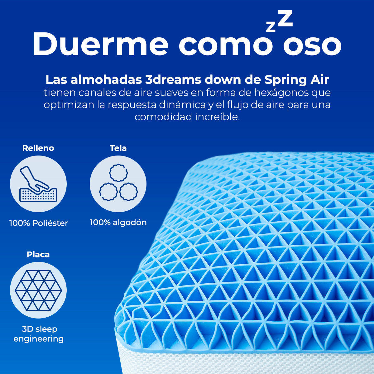 Almohada 3Dreams Memory Std