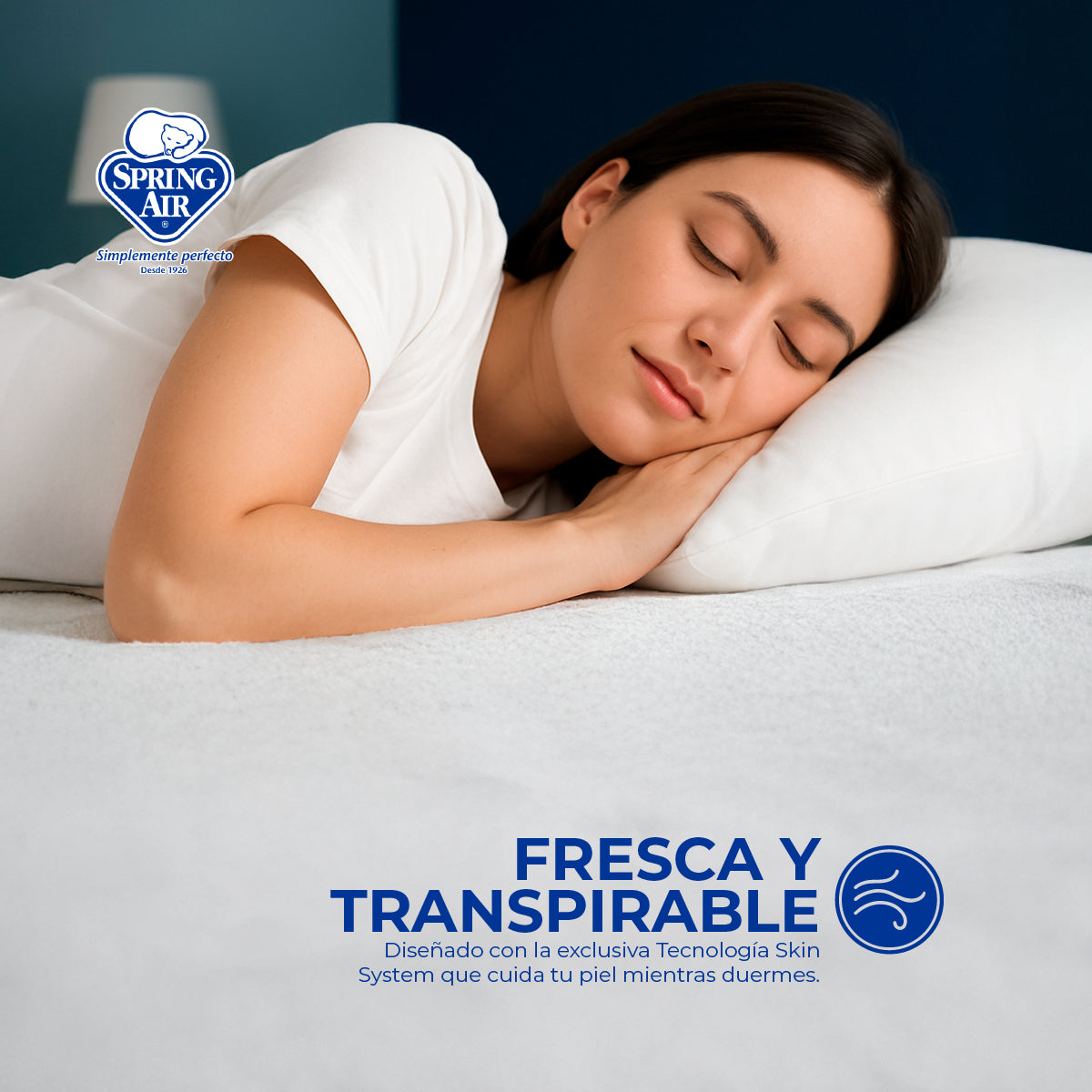 Cubre Colchón Spring Air Towel-Tech - Queen Size