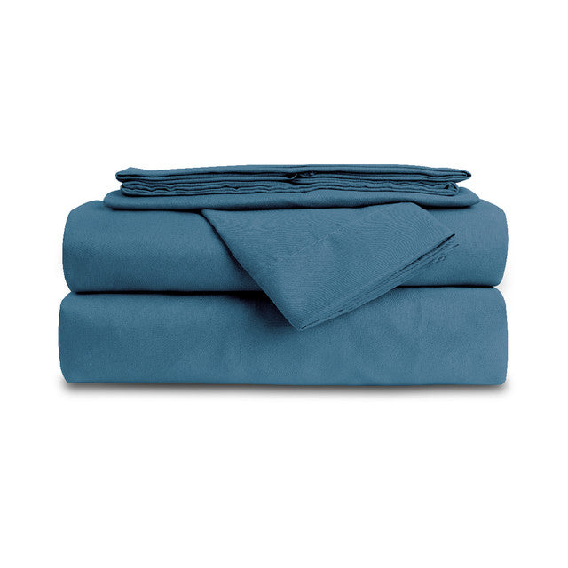 Juego Sábanas Individual  Spring Air Essence Azul