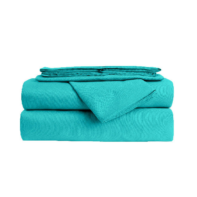 Juego Sábanas King Size Spring Air Essence Turquesa