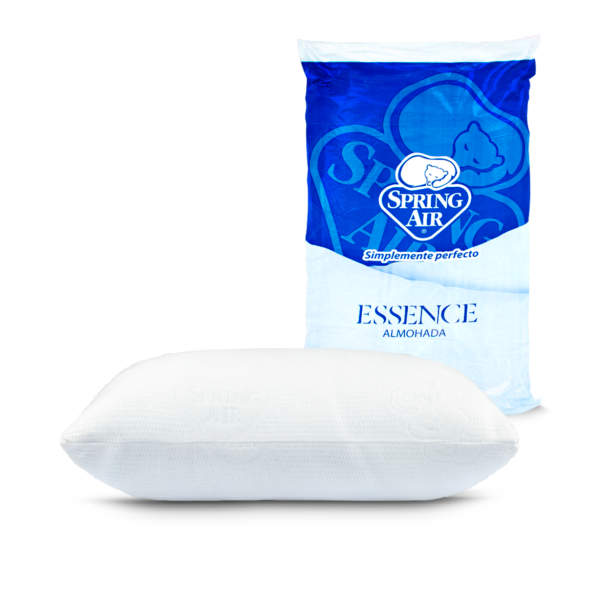 Almohada Essence Memory Foam Shereded Spring Air